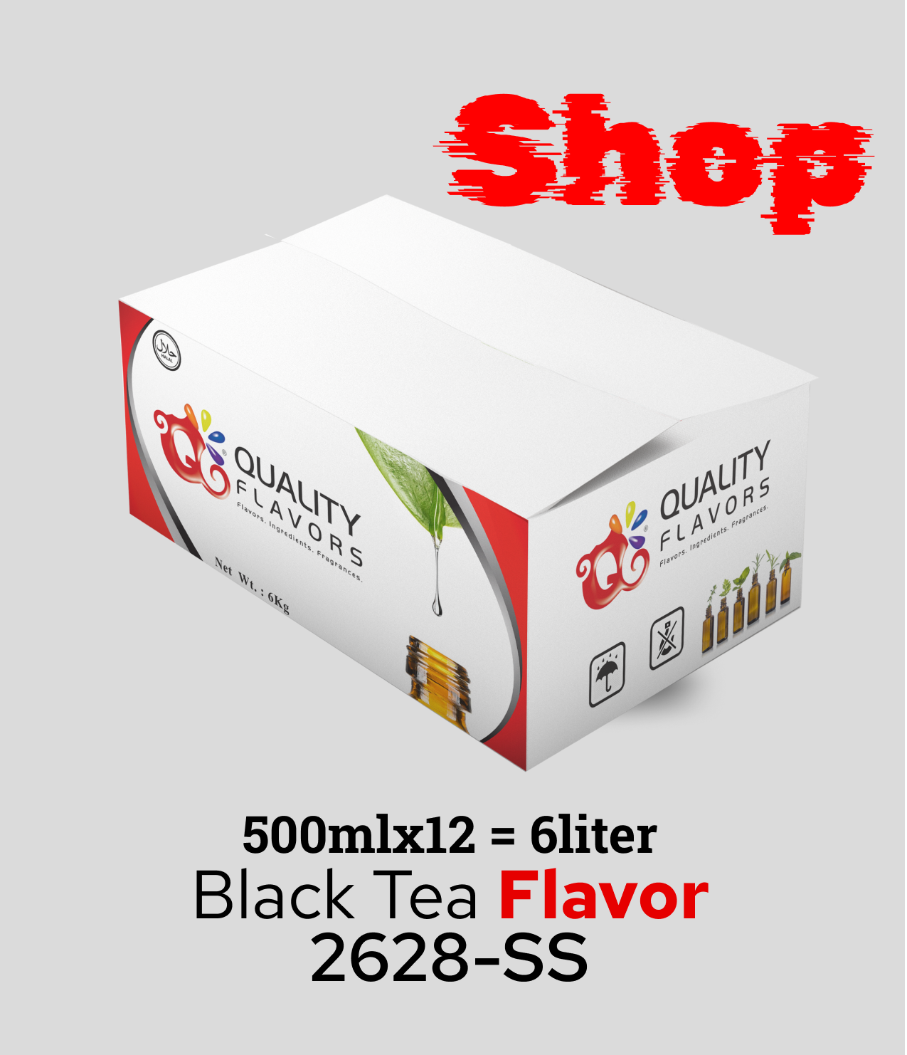 black tea flavor 2628-SS