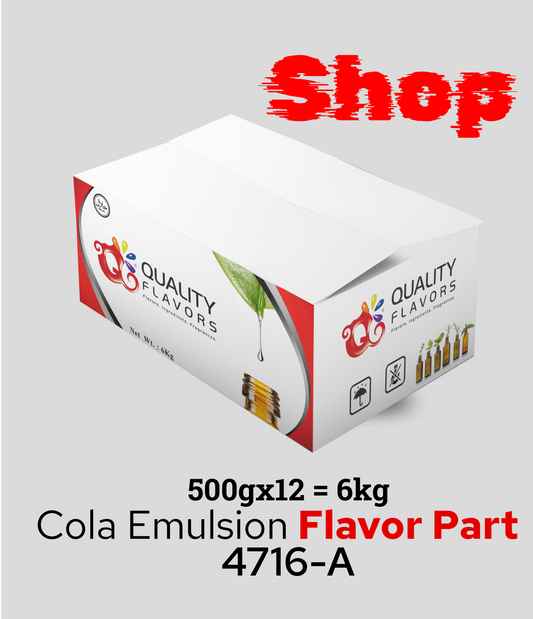 Cola Emulsion Flavor Part 4716-A