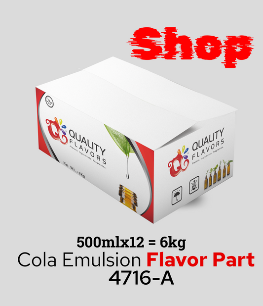 Cola Emulsion Flavor Part 4716-A