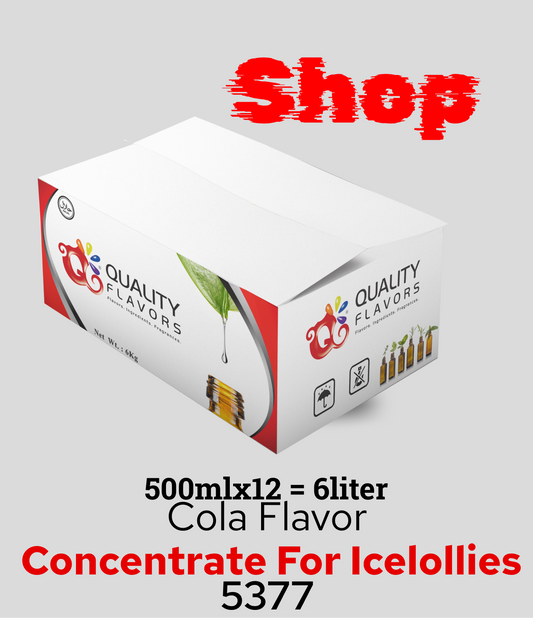 Cola Concentrate for Ice lollies 5377