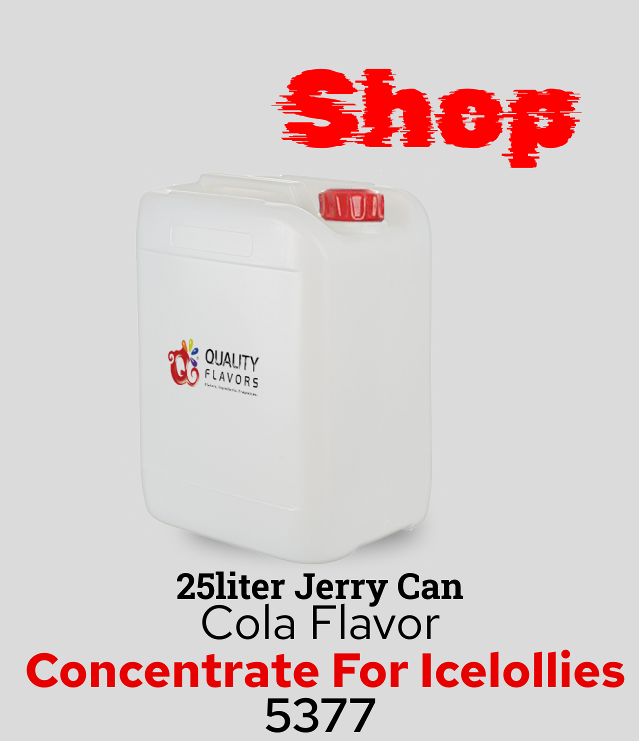 Cola Concentrate for Ice lollies 5377