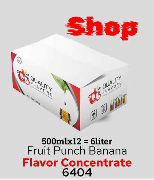 Fruit Punch Banana Flavor Concentrate 6404