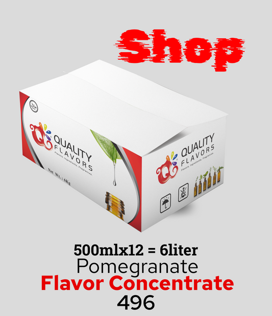 Pomegranate Flavor Concentrate 496