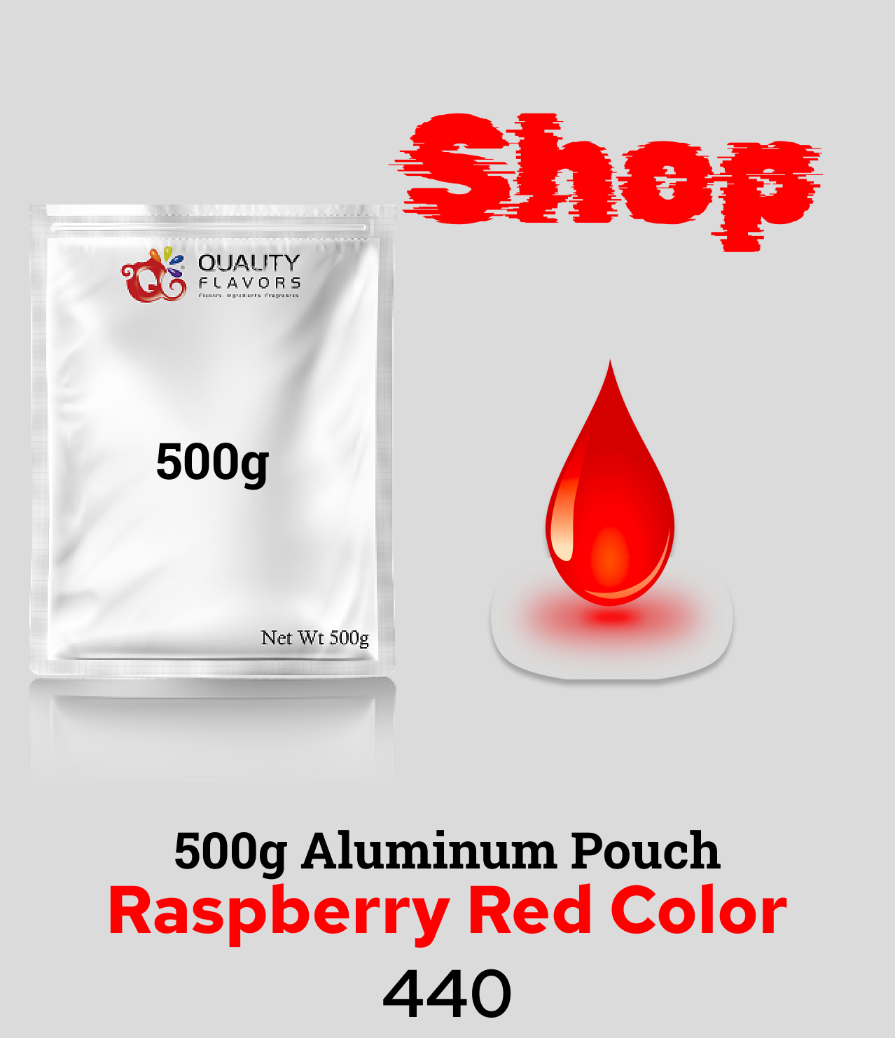 Raspberry Red Color 440-SS
