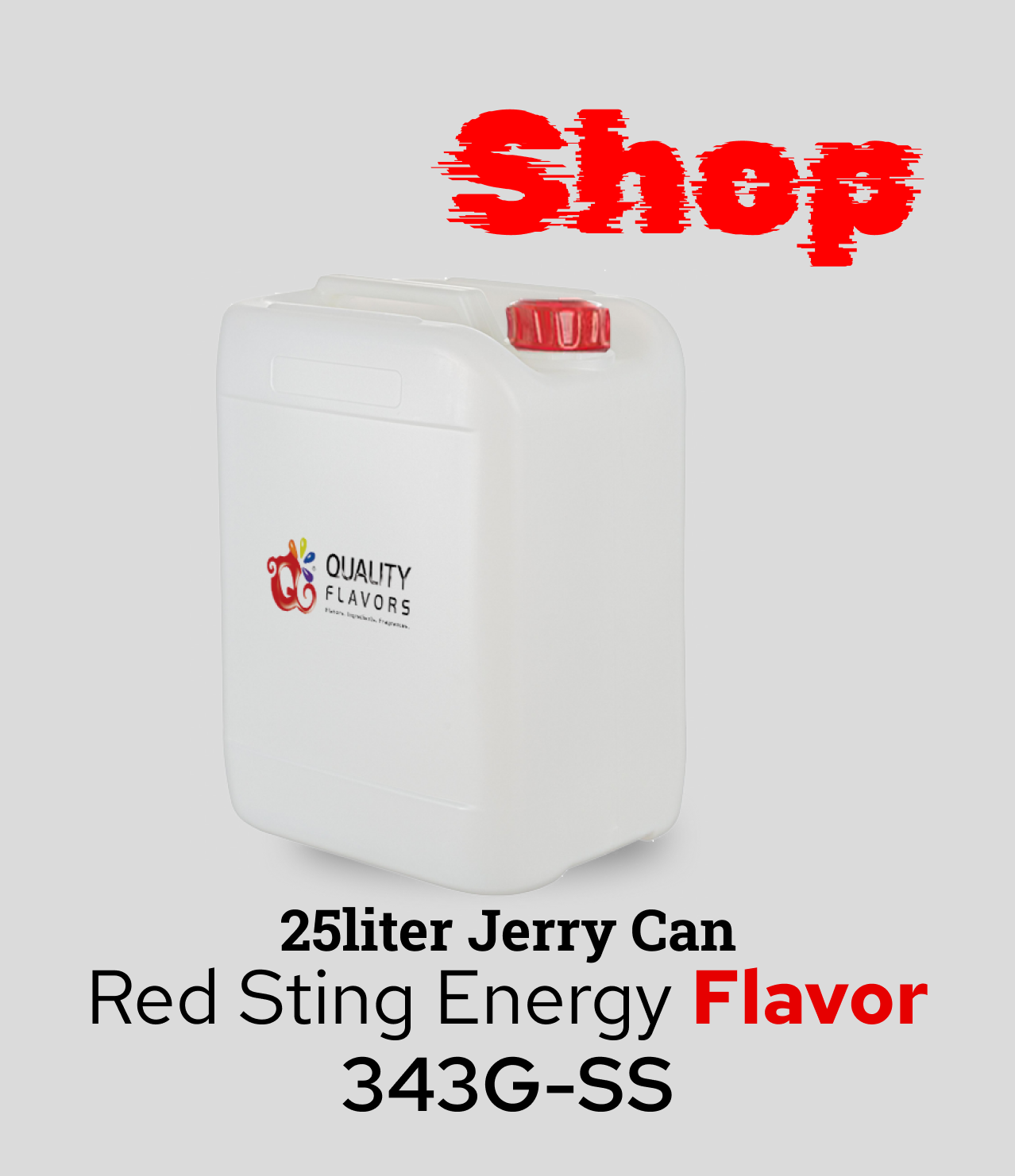 Red Sting Energy Flavor 343G-SS