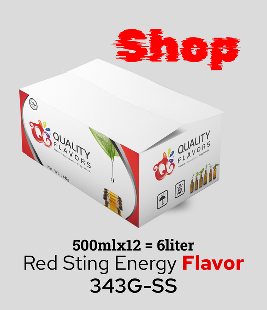 Red Sting Energy Flavor 343G-SS