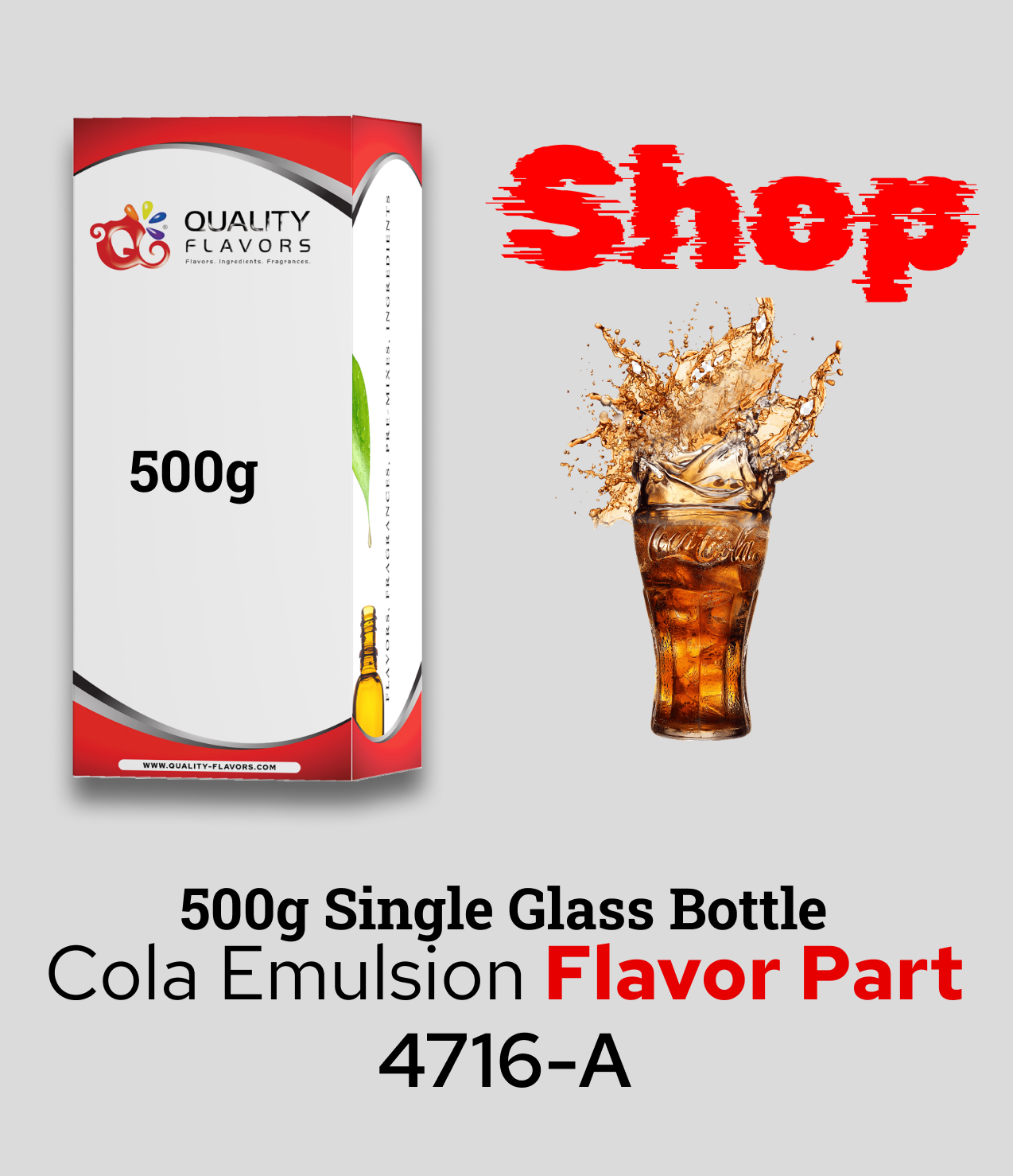 Cola Emulsion Flavor Part 4716-A