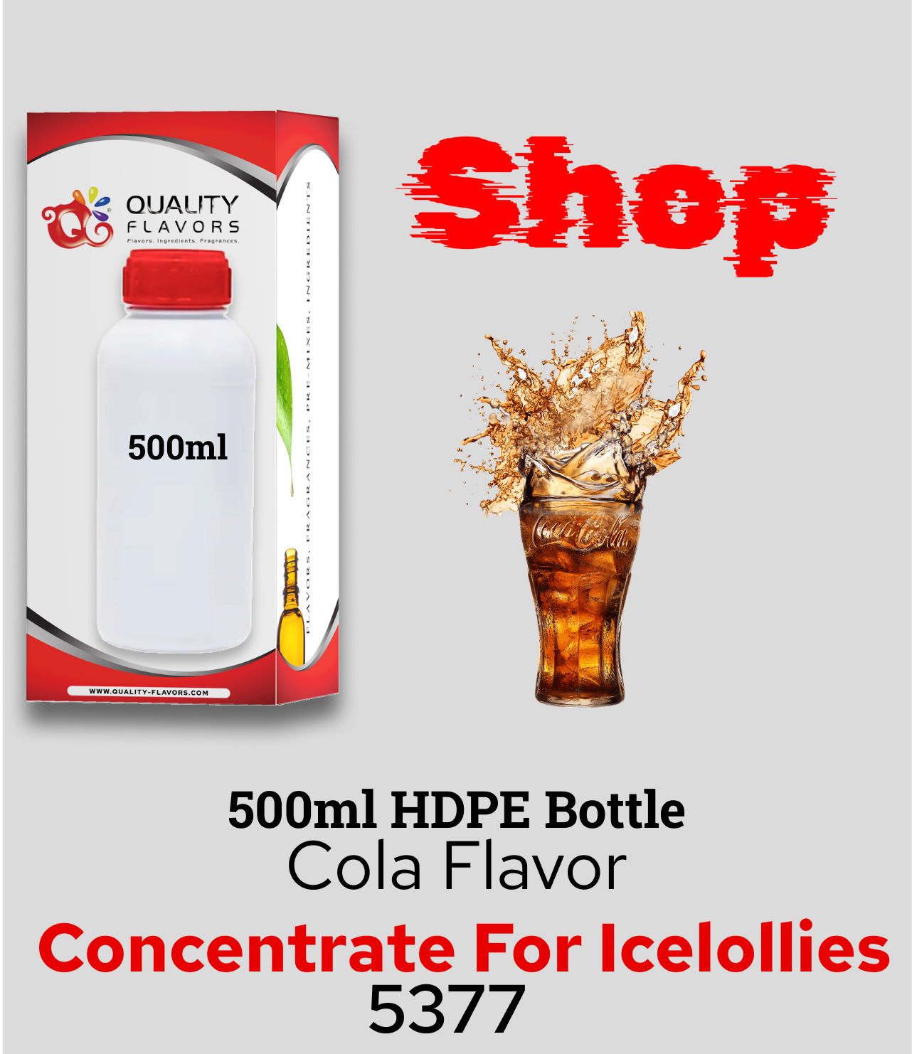 Cola Concentrate for Ice lollies 5377