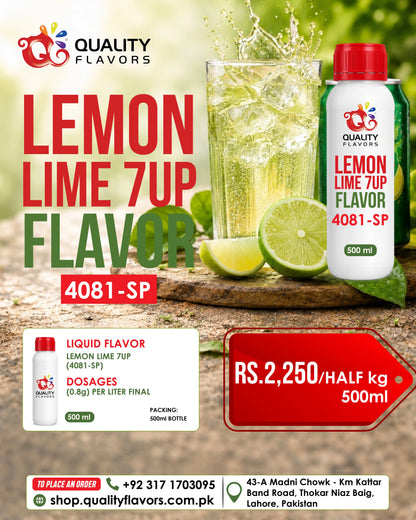 Lemon Lime 7UP Flavor 4081-SP