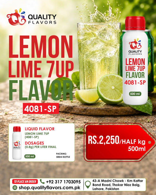 Lemon Lime 7UP Flavor 4081-SP