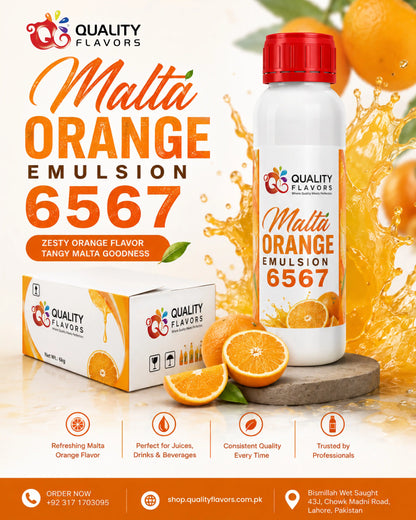 Malta Orange emulsion 6567