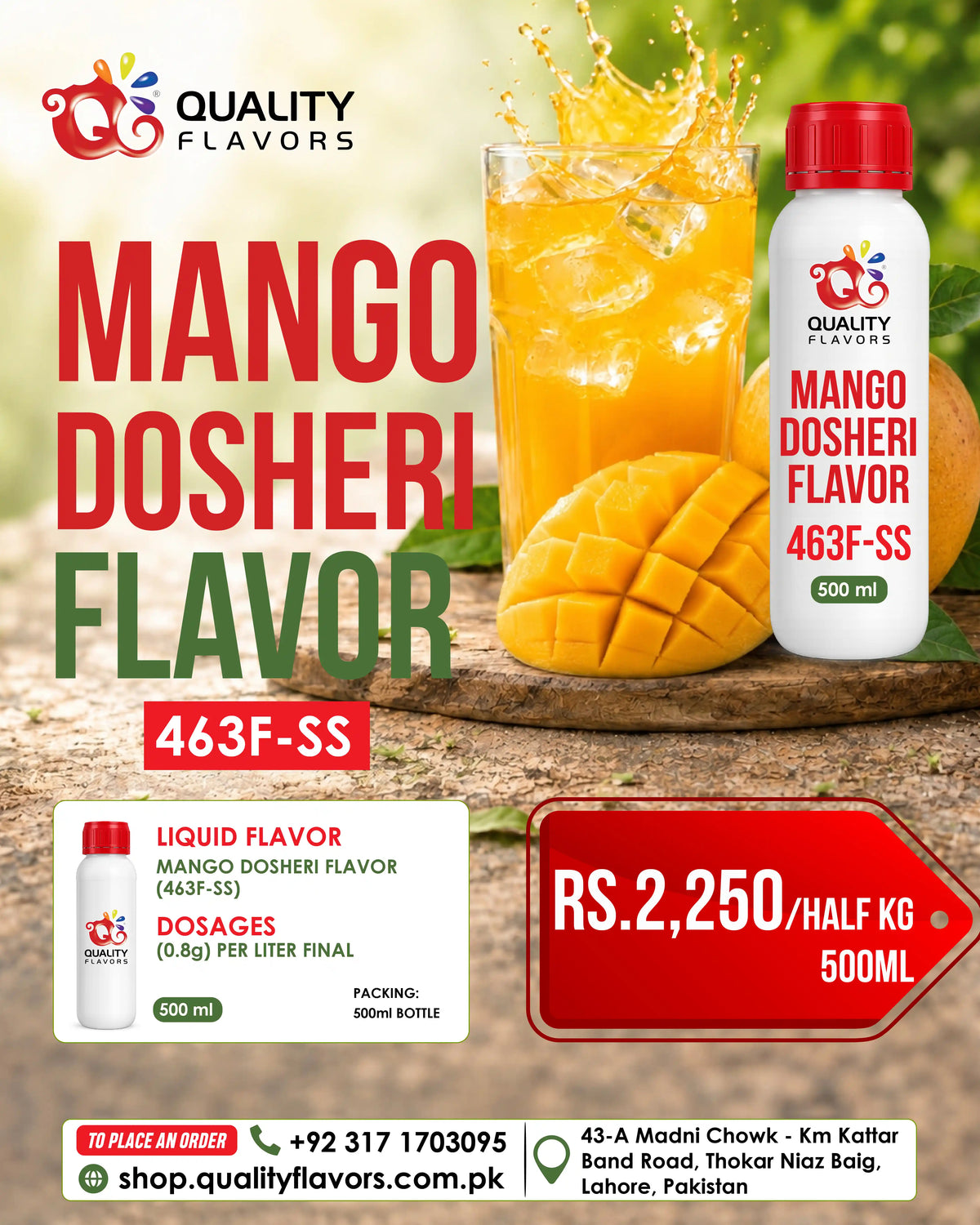Mango Dosheri Flavor 463F-SS
