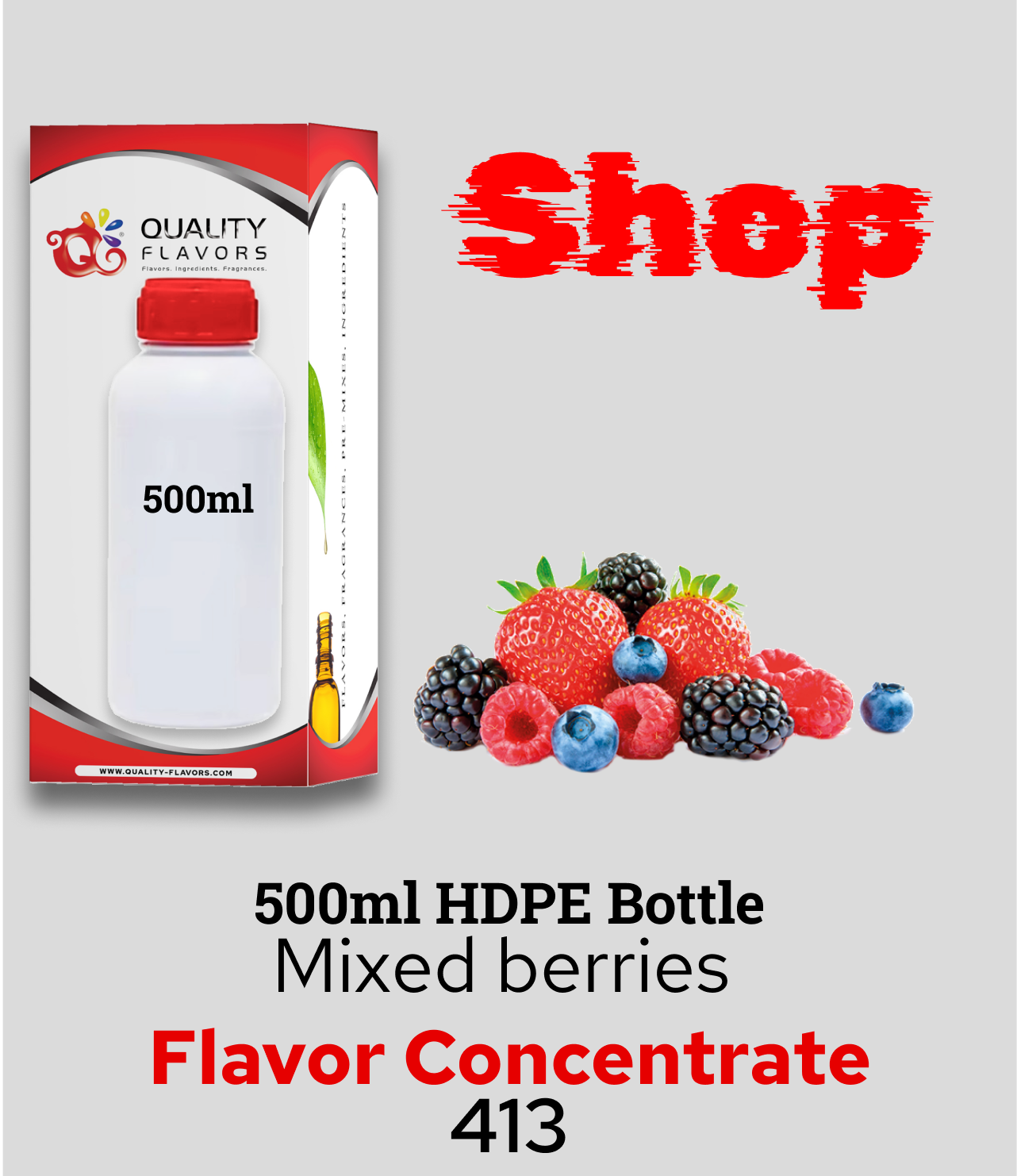 Mixed Berries Flavor Concentrate 413