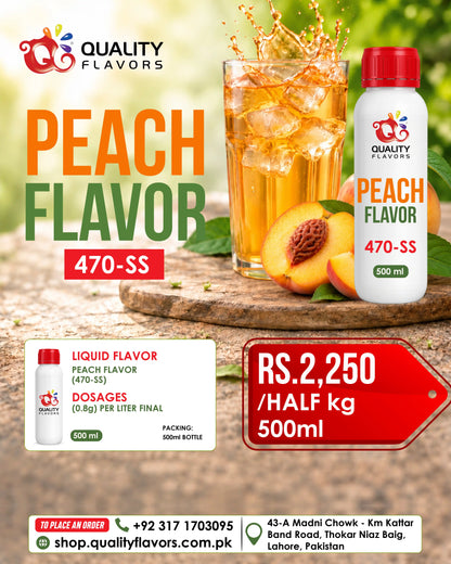Peach Flavor 470-SS