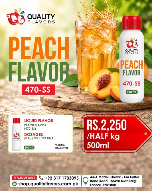 Peach Flavor 470-SS