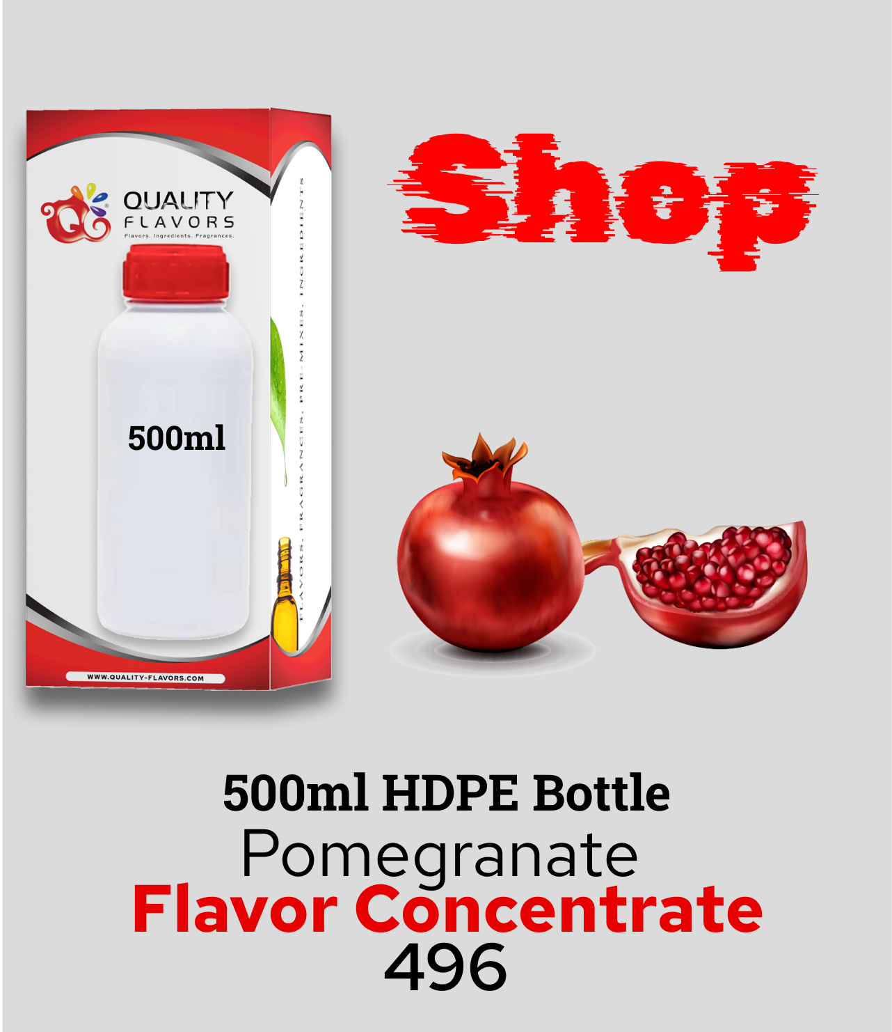 Pomegranate Flavor Concentrate 496
