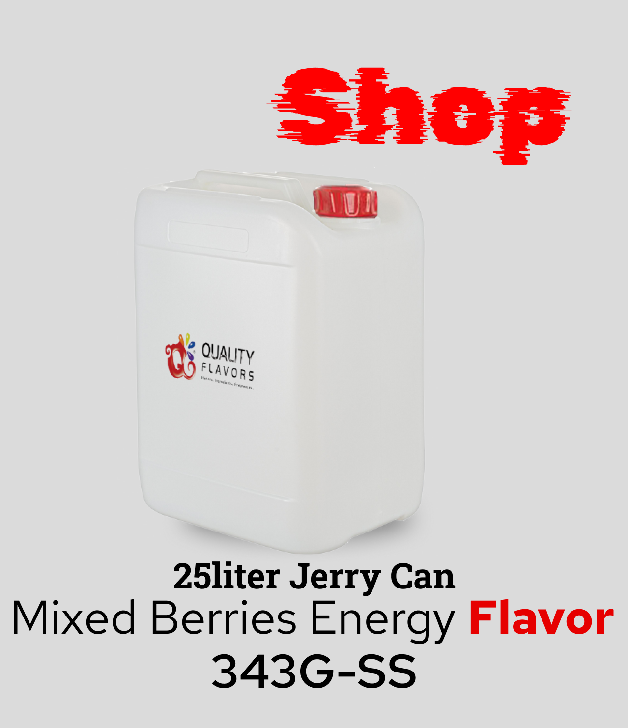 Mixed Berries energy flavor 343G-SS
