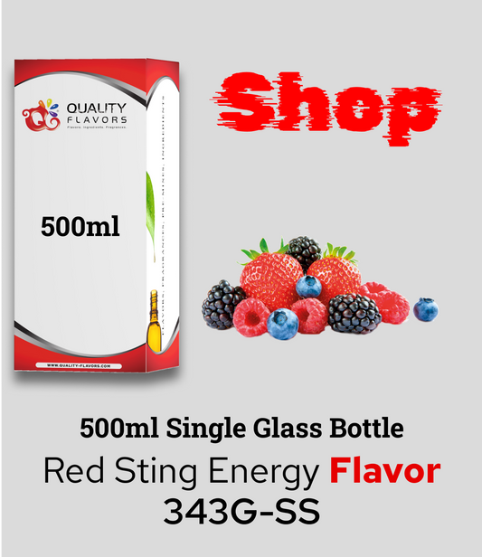 Red Sting Energy Flavor 343G-SS