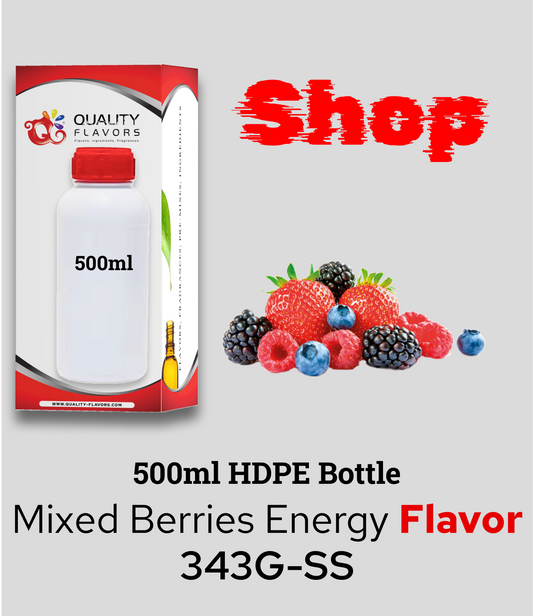 Mixed Berries energy flavor 343G-SS