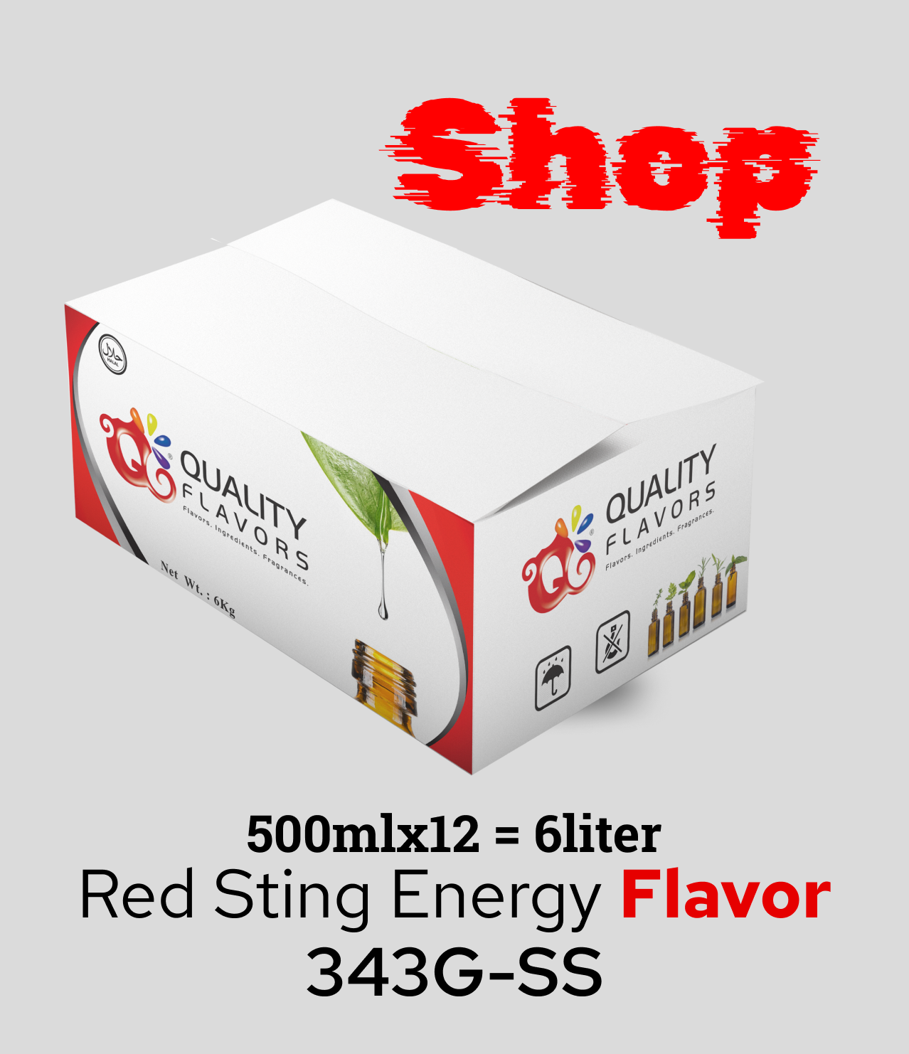 Red Sting Energy Flavor 343G-SS