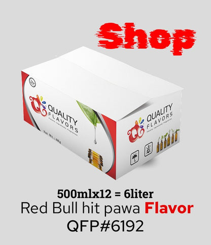 Red Bull Flavor -HIT PAWA QFP#6129-SS