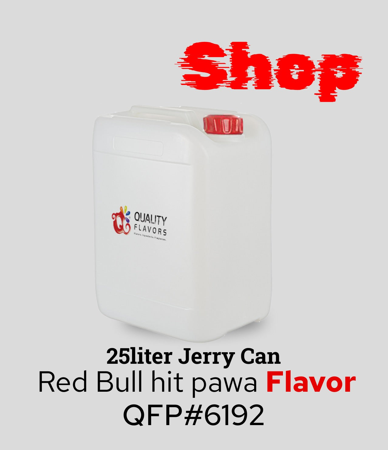 Red Bull Flavor -HIT PAWA QFP#6129-SS