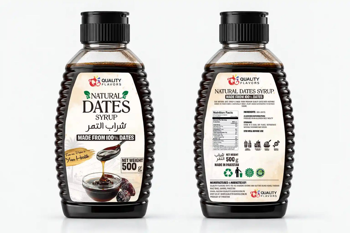 Premium Natural Dates Syrup Made From 100% Dates