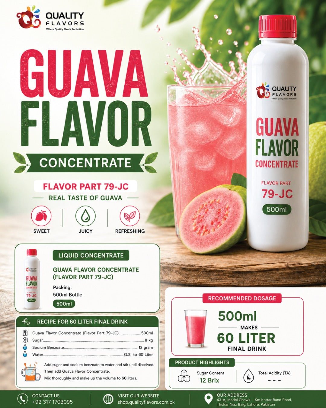 Guava Flavor Concentrate 79-JC