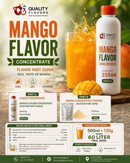 Mango Flavor Concentrate For Juice-2334