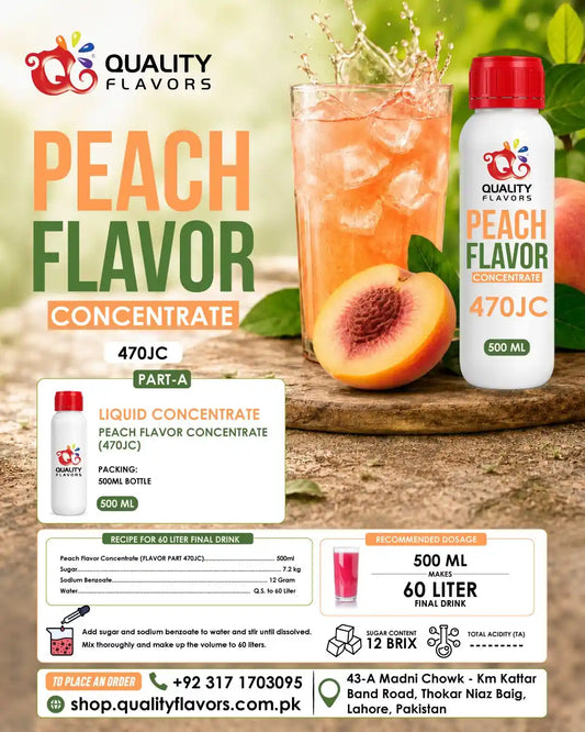 Peach Flavor Juice Concentrate 470-JC