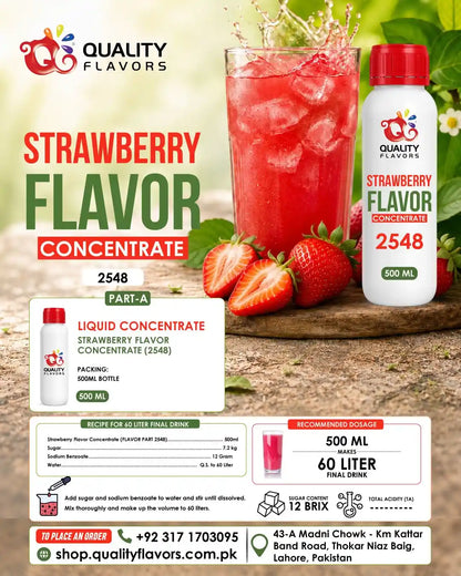 Strawberry Flavor Concentrate 2548